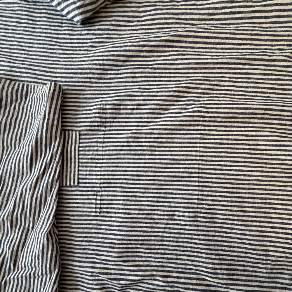 Nili Lotan Linen Striped Tunic - Picture 7 of 10